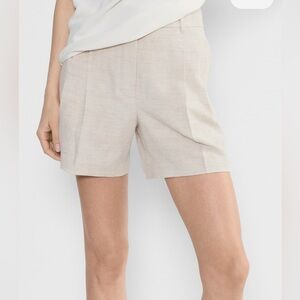 Wilfred Light Beige Linen Shorts